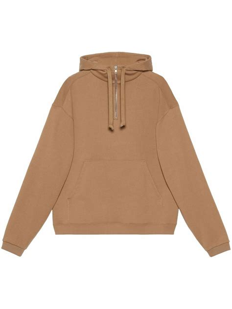 gucci leather hoodie|gucci oversized hoodie.